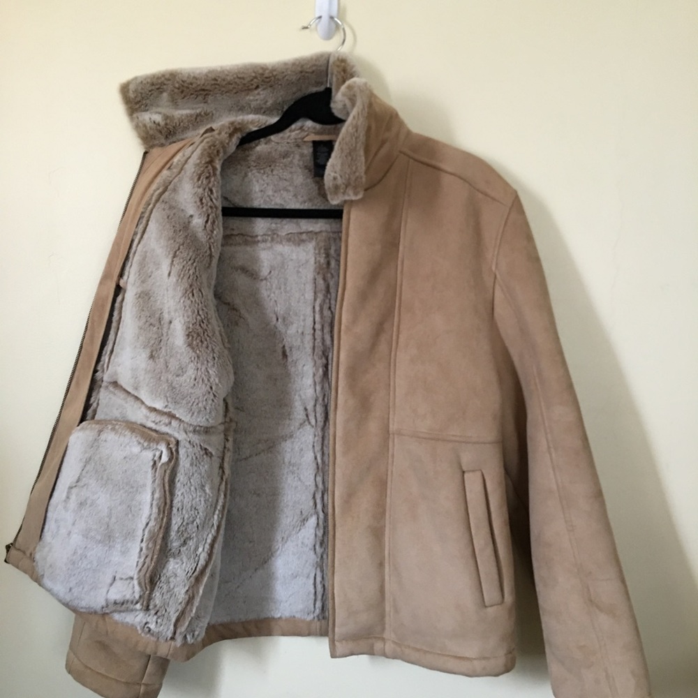 Claiborne Micro-Suede Jacket